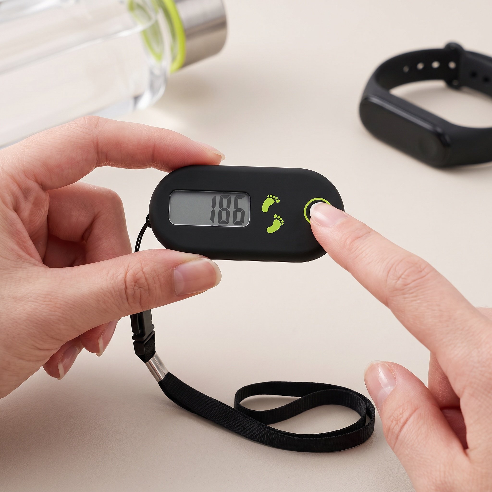Electronics Gadgets For Home - 電子歩数計 ポータブル歩数計 ミニウォーキング歩数計 歩数カウンター 歩数カロリー計 ウォーキング歩数計