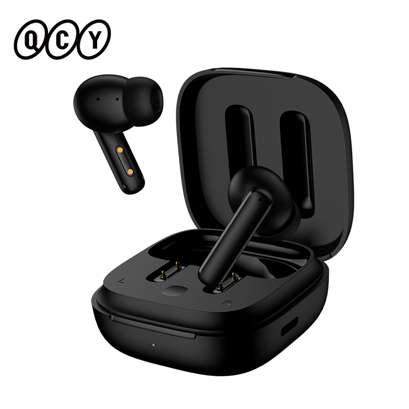 Earbuds Anc Wireless - Qcy-Bluetooth 5.3を搭載したワイヤレスヘッドセット,ノイズキャンセルを備えたノイズキャンセリングヘッドセット,4つのマイク,ハンズフリーマイク,t13