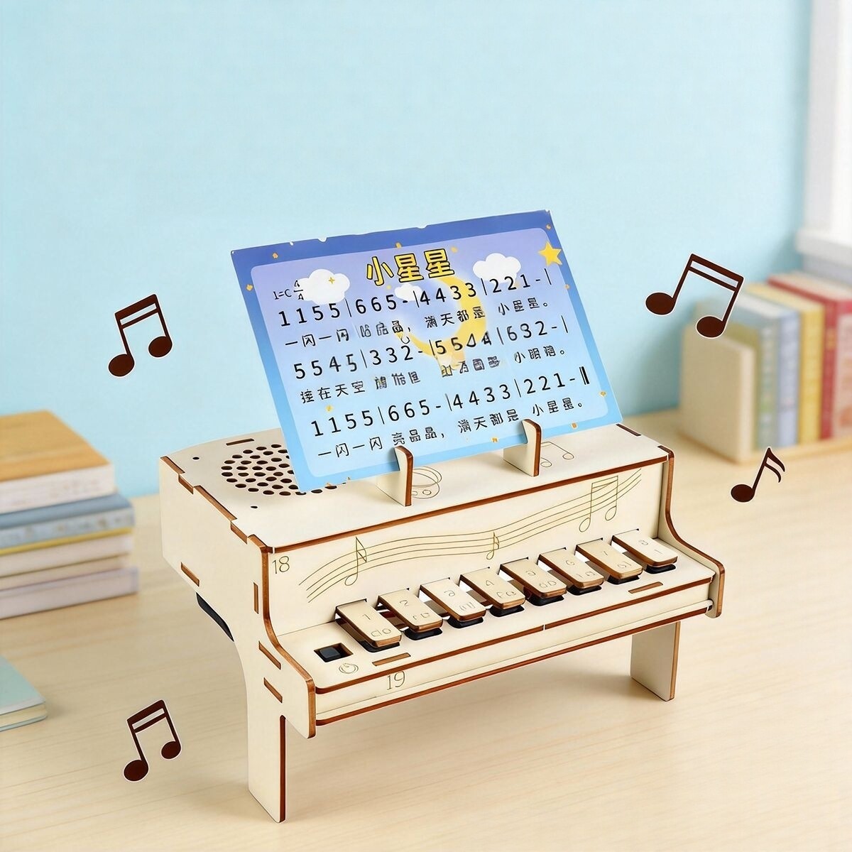Diy Electronics Gadgets - DIY 木製電子ピアノモデル STEM 組み立てキット物理学音響実験教育教材大人の学習のため