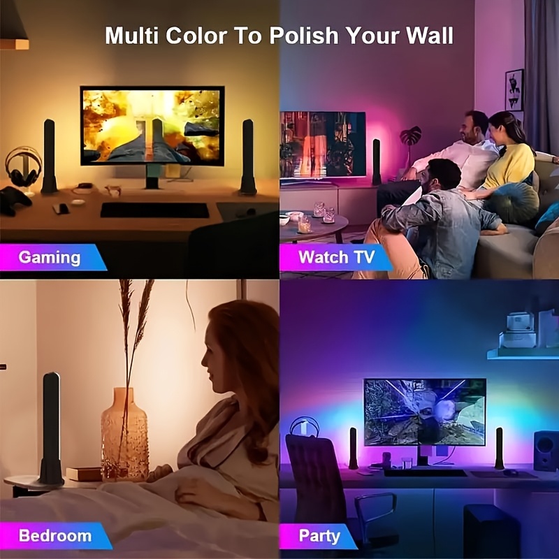 1pc コンピュータデスクトップ装飾ライト RGB スマート - Rgb Desk Lamp Smart のレビューと価格