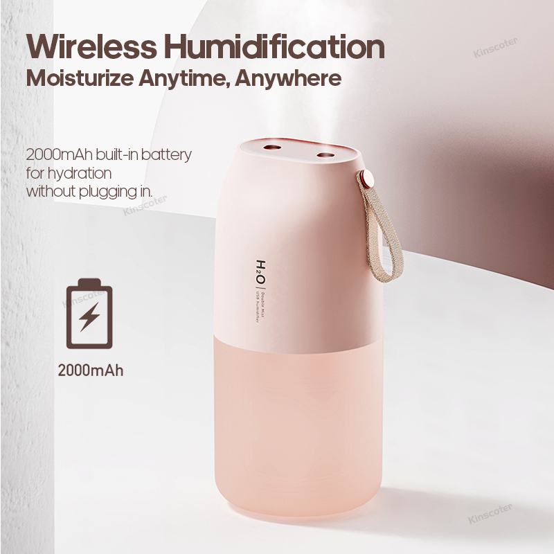 KINSCOTER 超音波空気加湿器 300ml 2000m - Electronics Gadgets For Home のレビューと価格