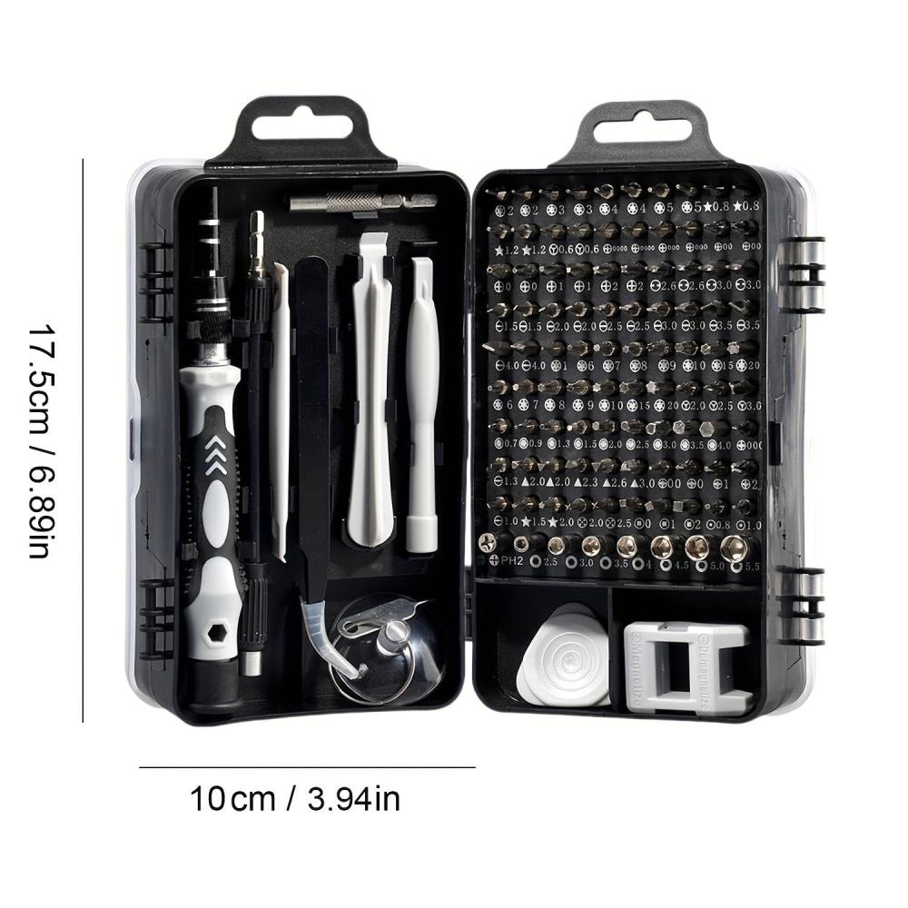 115-in-1精密ドライバーセット、ミニプロフェッショナル - Electronics Repair Gadgets のレビューと価格