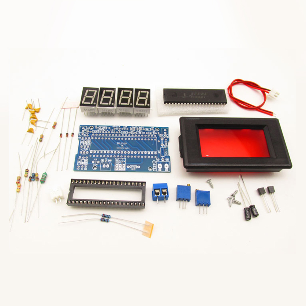 ICL7107 電圧計 DIY キット部品 DC 5V デジ - Diy Electronics Gadgets のレビューと価格