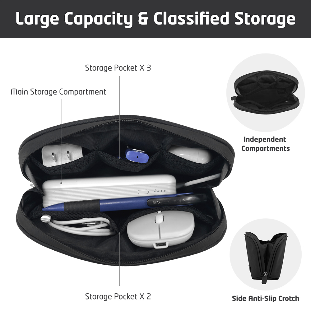 家庭用電子機器収納オーガナイザーバッグ |   USBケーブ - Electronics Gadgets For Home のレビューと価格