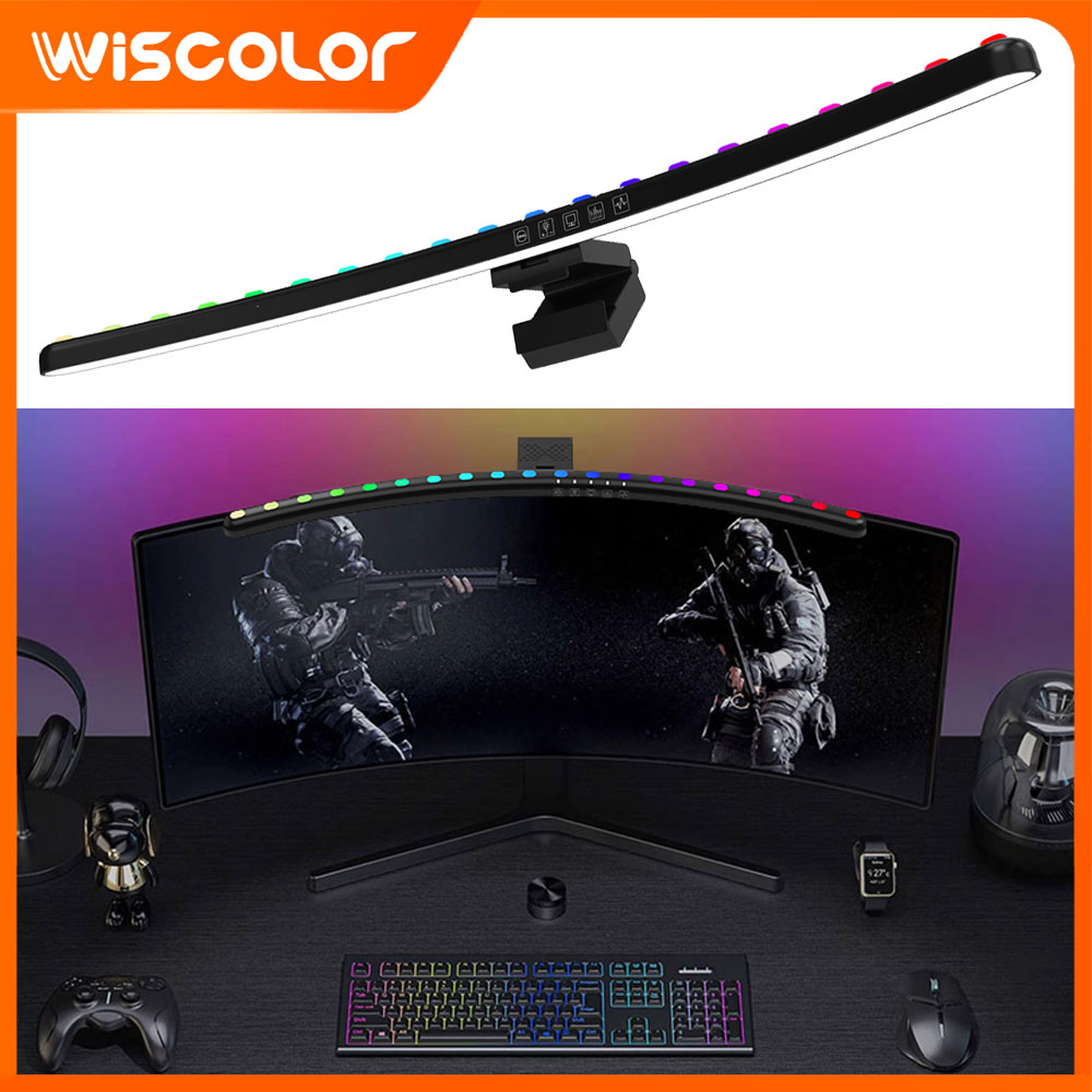 RGBスマートWiFi対応モニターライトバー ルームデコレー - Rgb Desk Lamp Smart のレビューと価格