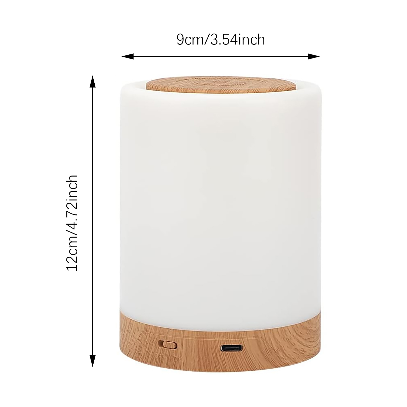 スマートLEDナイトライト、ポータブルタッチコントロールテー - Rgb Desk Lamp Smart のレビューと価格