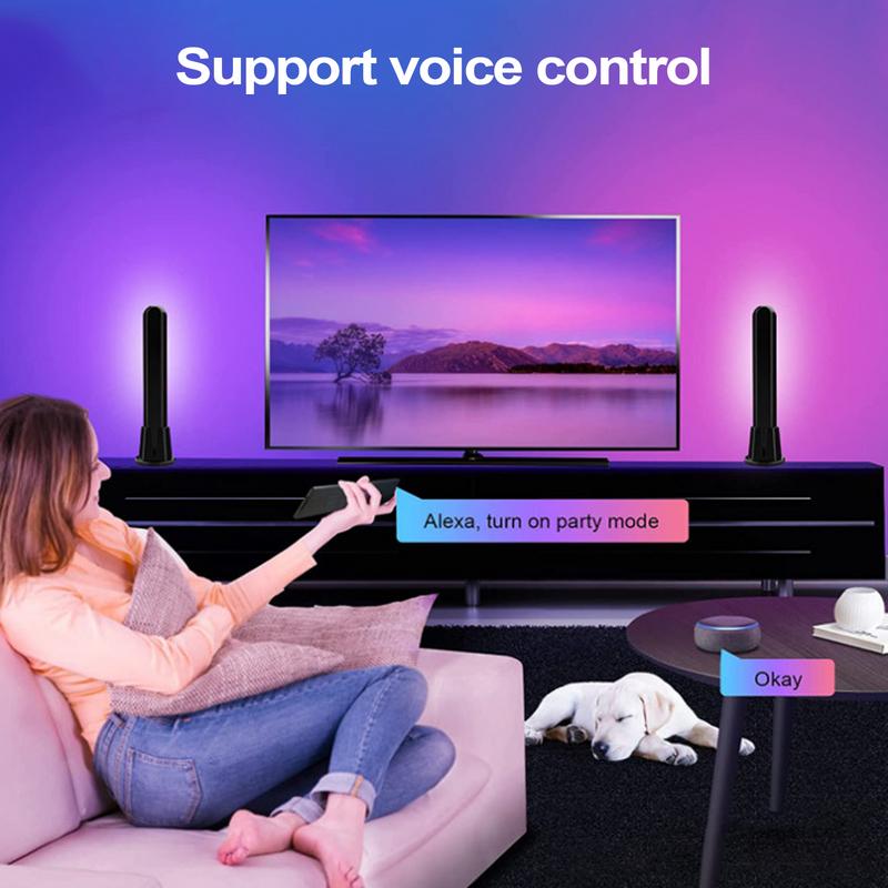 インテリジェントRGB装飾ランプ,LEDアンビエントライト, - Rgb Desk Lamp Smart のレビューと価格
