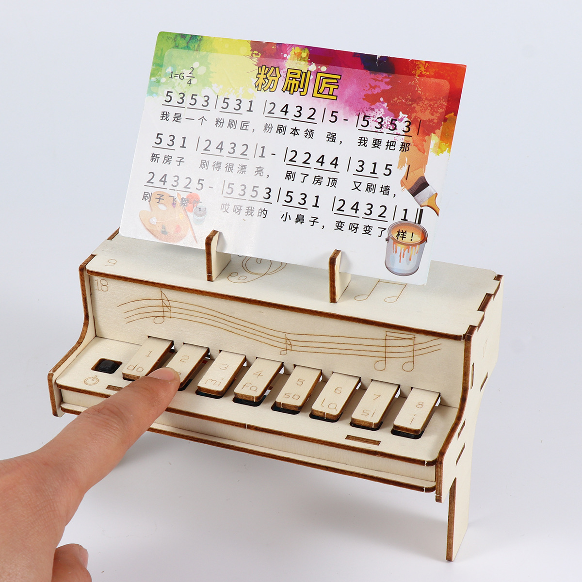 DIY 木製電子ピアノモデル STEM 組み立てキット物理学 - Diy Electronics Gadgets のレビューと価格