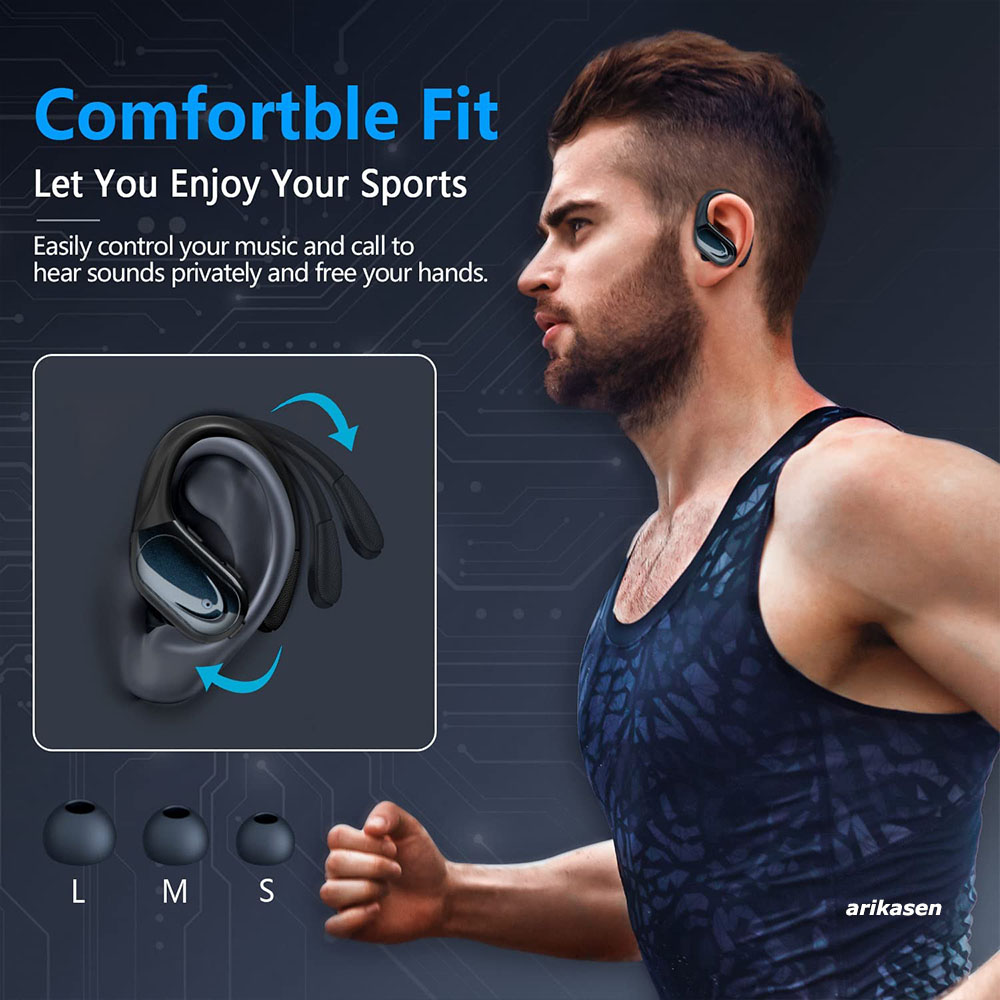 ワイヤレスイヤホン スポーツ Bluetooth 5.3 ヘ - Earbuds Anc Wireless のレビューと価格
