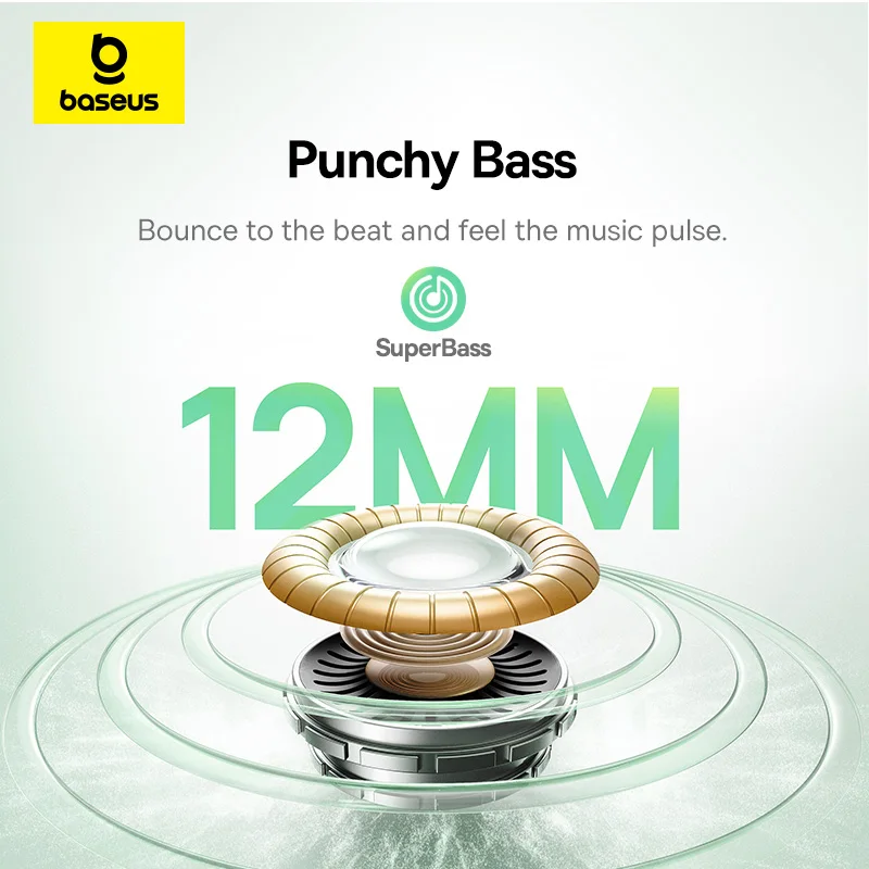 Baseus Bass EP10/BP1 NC -43dBノ - Earbuds Anc Wireless のレビューと価格