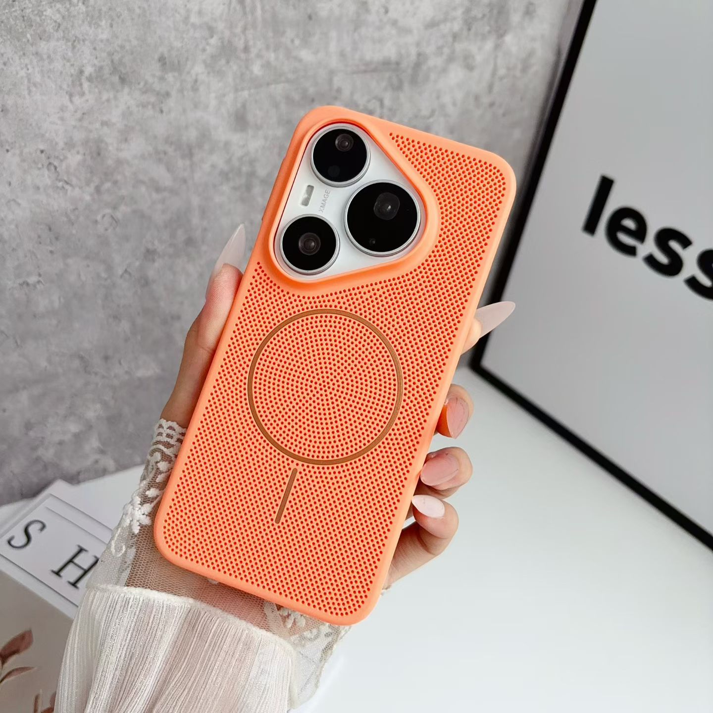 磁気式Magsafe対応冷却通気シェルケース Huawei  - Huawei Mate 60 のレビューと価格