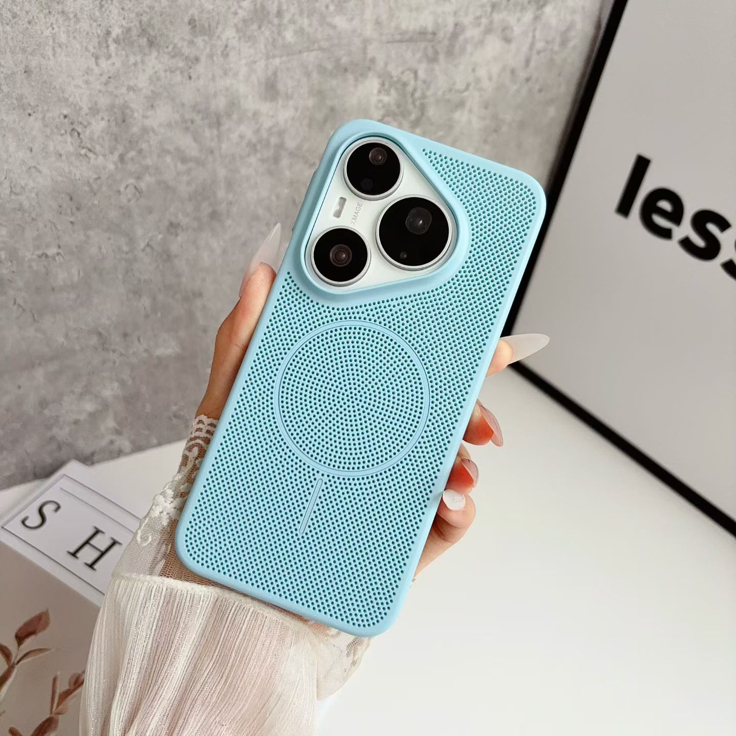 磁気式Magsafe対応冷却通気シェルケース Huawei  - Huawei Mate 60 のレビューと価格